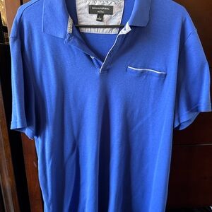 Banana Republic Royal Blue Men's Polo